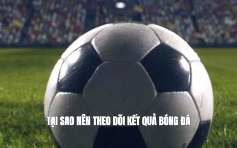 Tại sao lại nên theo dõi kết quả bóng đá